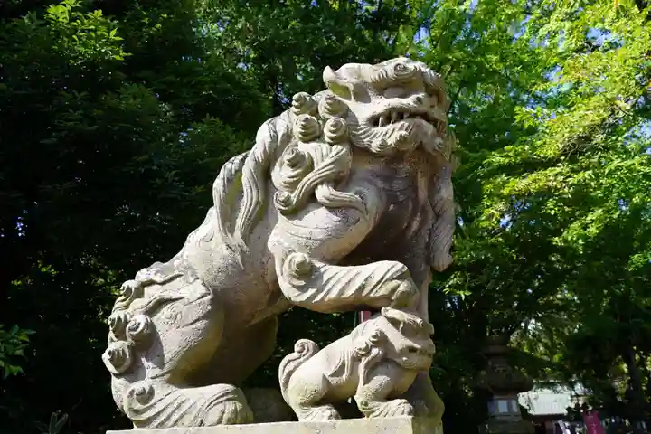 神炊館神社 ⁂奥州須賀川総鎮守⁂の狛犬