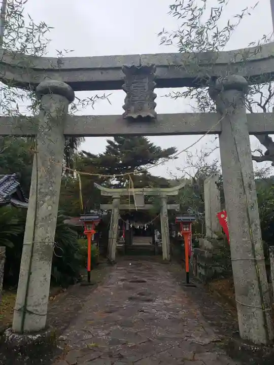 八坂社 (富来神社) の鳥居
