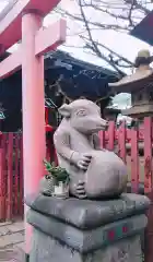 柳森神社の狛犬