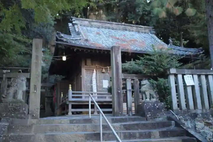 橿森神社の本殿・本堂