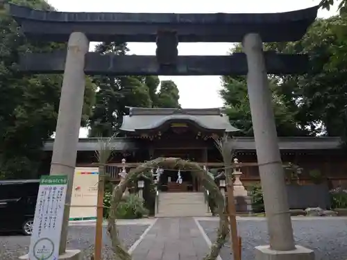 鳩ヶ谷氷川神社の本殿