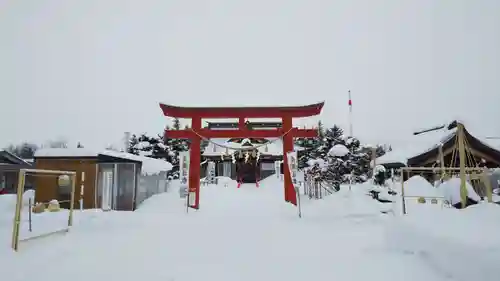 美瑛神社の鳥居
