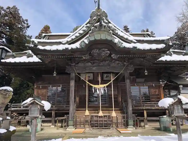 相馬小高神社の本殿・本堂