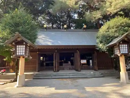埼玉縣護國神社の本殿・本堂