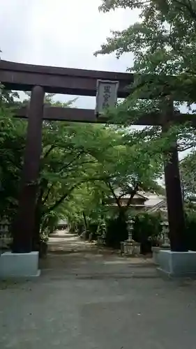 冨士御室浅間神社の鳥居