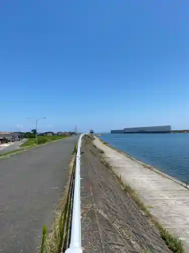 八幡古表神社の周辺