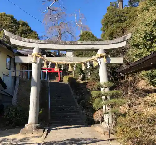 館腰神社の鳥居