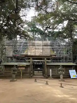 奥宮(鹿島神宮摂社)の本殿・本堂