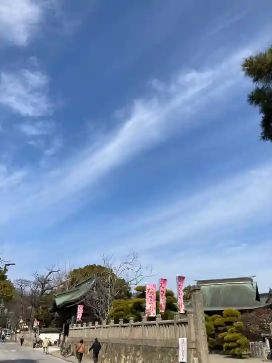 曽根天満宮の山門・神門