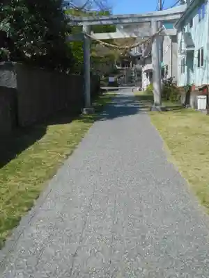 森山社（森山神社）の鳥居