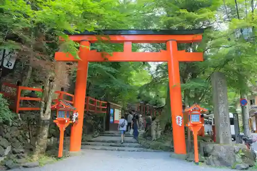 貴船神社の鳥居