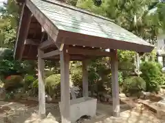 岸根杉山神社の手水