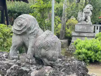 境香取神社の狛犬