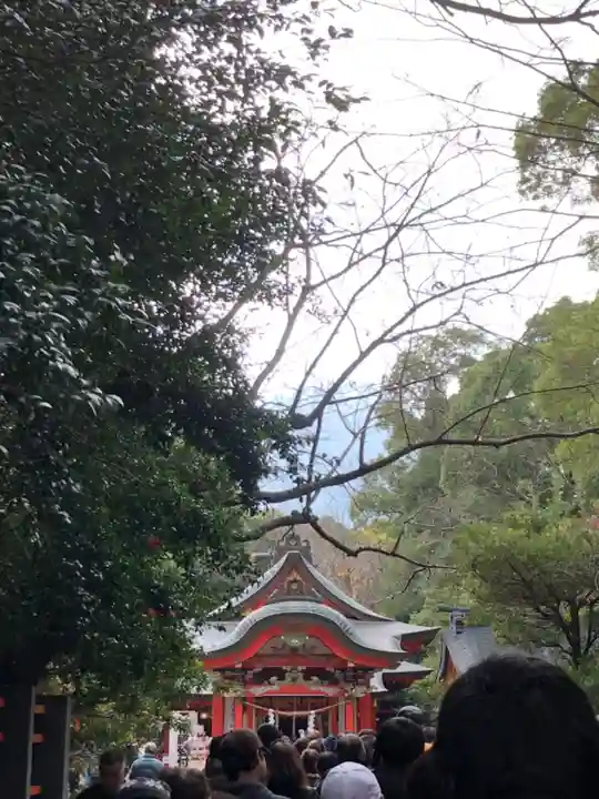 枚聞神社の本殿・本堂