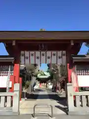 立石熊野神社の山門