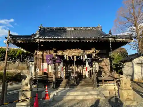 田の首八幡宮の本殿