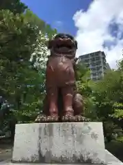 白山神社の狛犬