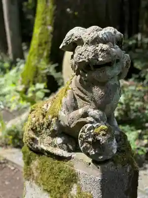 富士山東口本宮 冨士浅間神社の狛犬