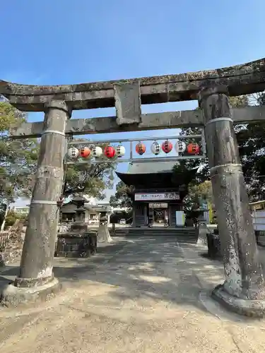 野原八幡宮の鳥居