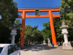 大麻比古神社の鳥居