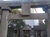 蛎瀬八坂神社の鳥居