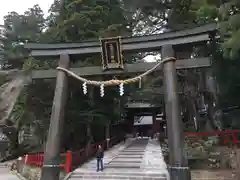 日光二荒山神社の鳥居