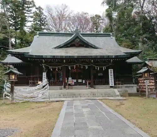 朝日森天満宮の本殿