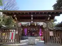 下谷神社の山門・神門