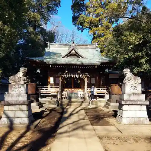 八雲氷川神社の本殿・本堂