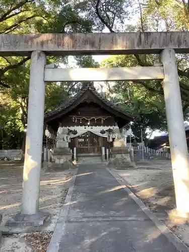 七所神社の鳥居