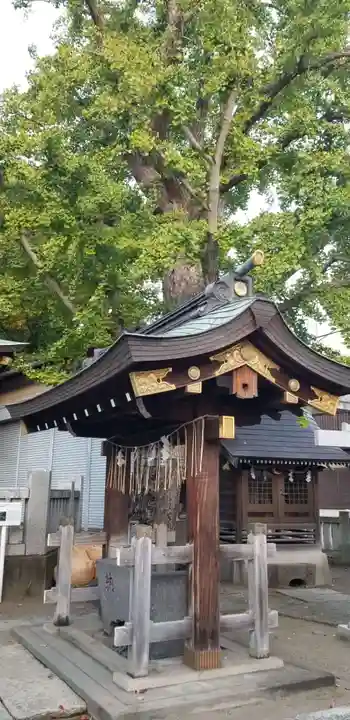 蒲原神社の手水舎