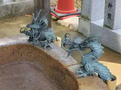 有間神社の手水舎