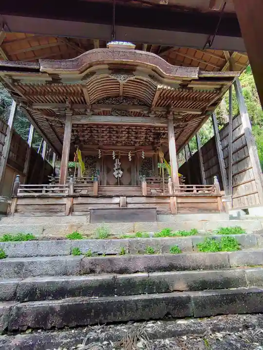 與喜天満神社の本殿・本堂