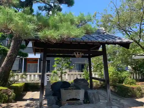 鶉御霊神社の手水