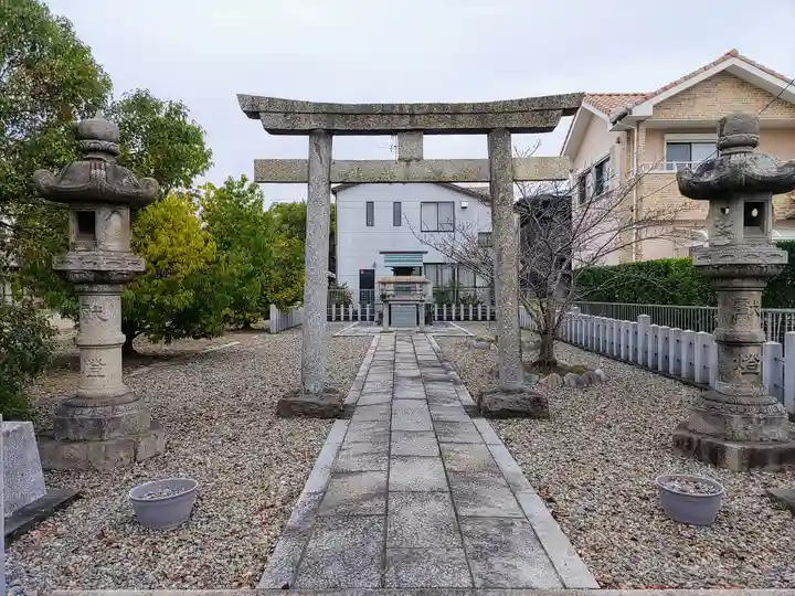 住吉神社(下津住吉町)の鳥居
