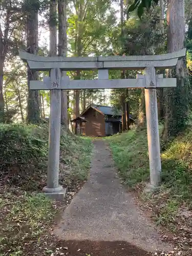 浅間神社の鳥居