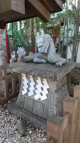 田無神社の像