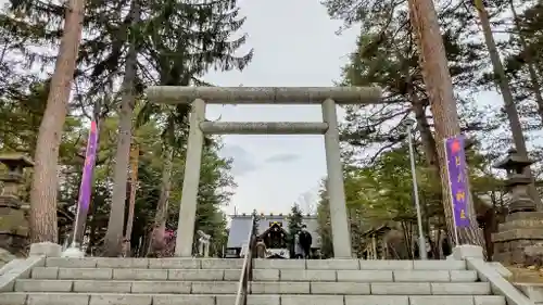 上川神社の鳥居