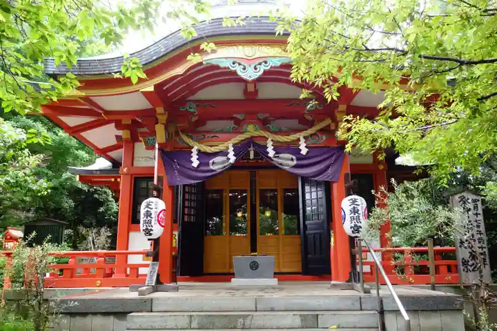 芝東照宮の本殿・本堂