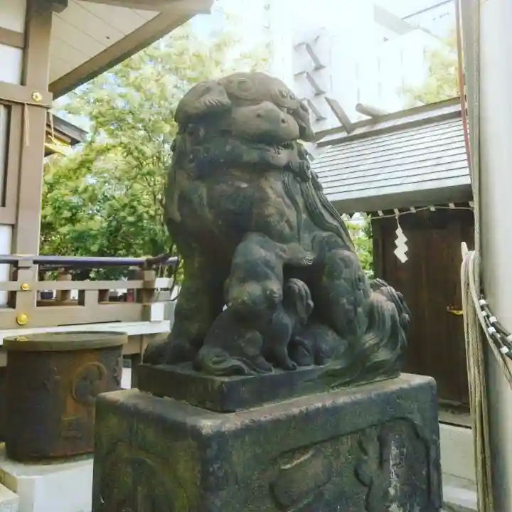 御穂鹿嶋神社の狛犬