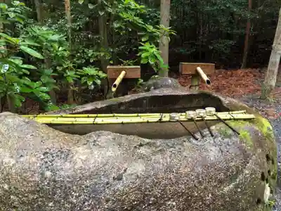 石部神社の手水舎