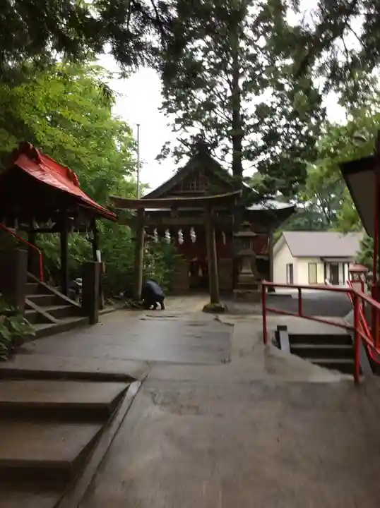 萬蔵稲荷神社の本殿・本堂