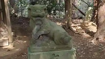 外川神社の狛犬