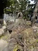 白幡天神社の狛犬