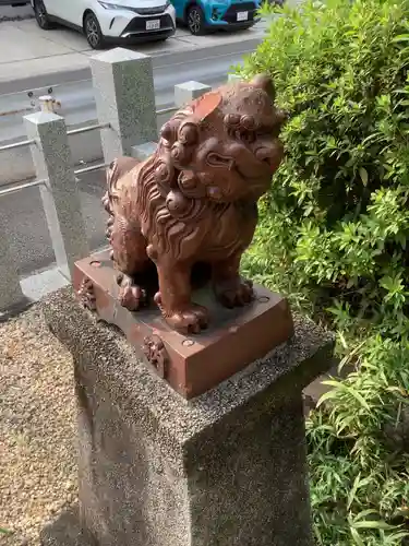 天王社の狛犬