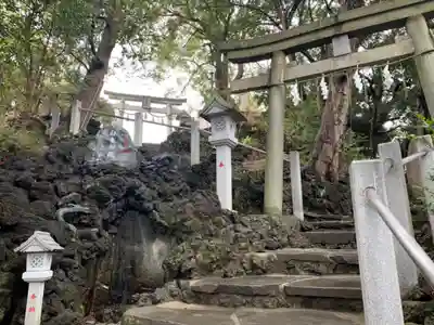 多摩川浅間神社の鳥居