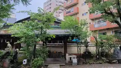 小野照崎神社の手水舎