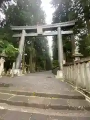 北口本宮冨士浅間神社の鳥居