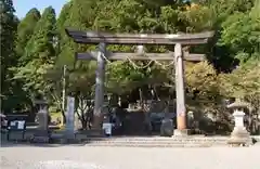 戸隠神社中社の鳥居