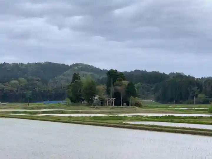 帝跡神社の周辺